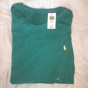 Green XL Ralph Lauren Shirt